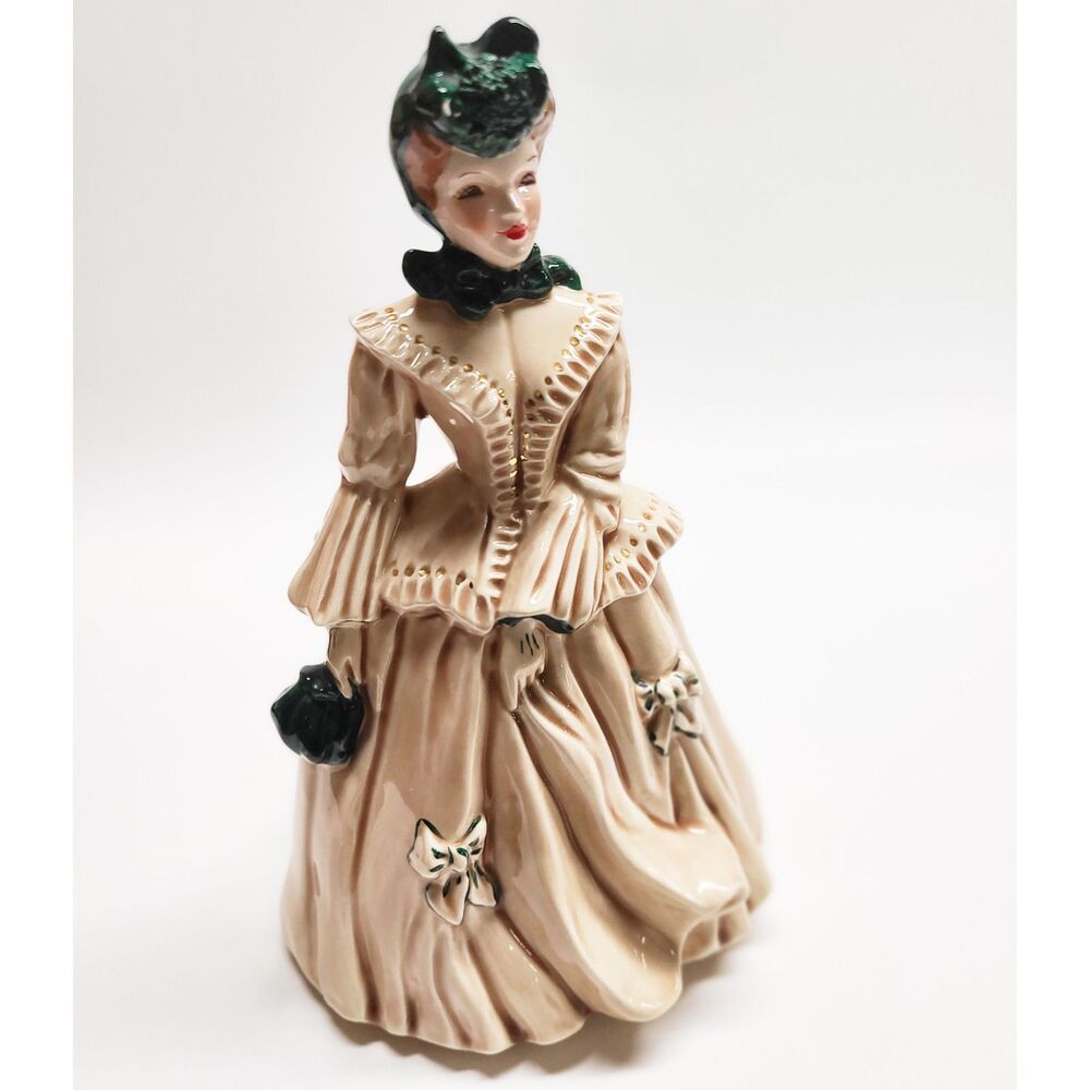 Vintage Florence Ceramics Pasadena Sarah Figurine Victorian Lady Figurine
